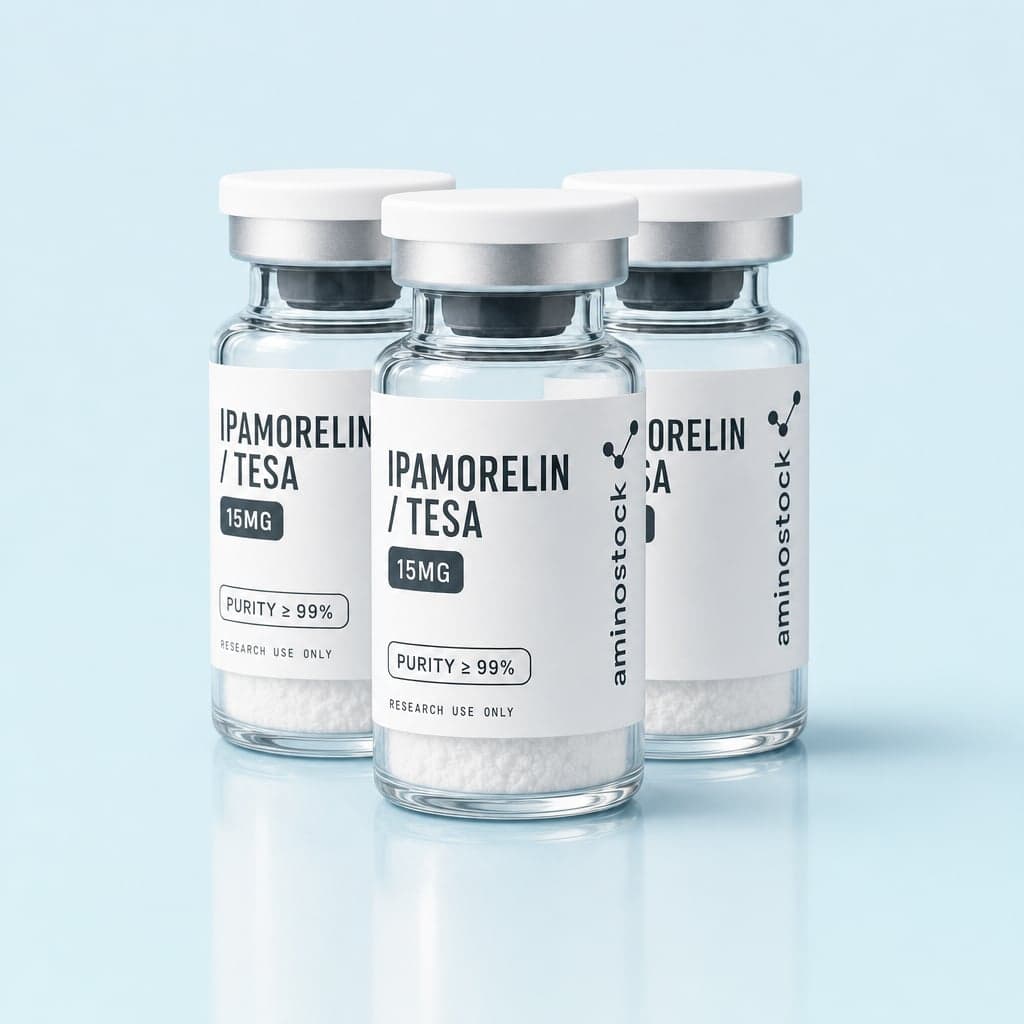 Ipamorelin / Tesamorelin Blend — studio product photo